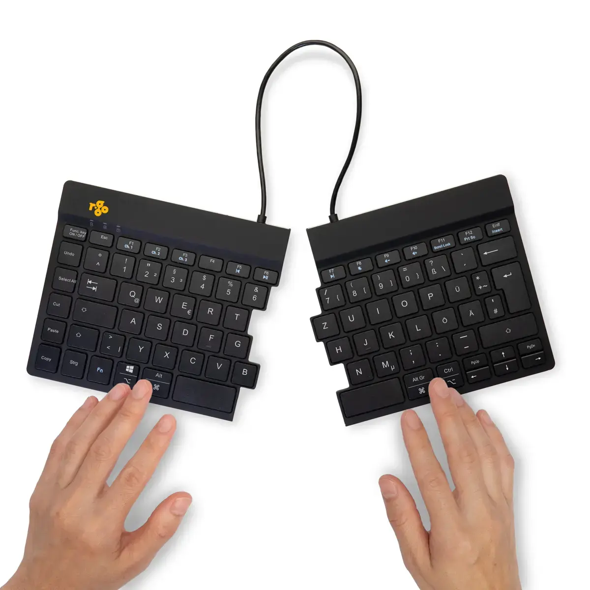 R-Go Tools R-Go Split keyboard RGOSBDEWLBL Photo 6