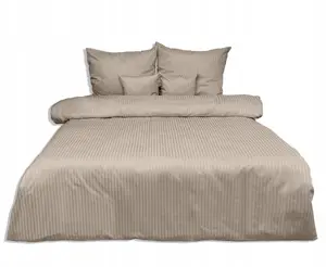 Bedding set from Damask fabric, Matex, size 160x200 cm duvet + 1.70x80 cm pillowcases (1 cm pattern)