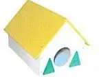 PINOKIO hamster house PINO-09 large wooden habitat for small rodents