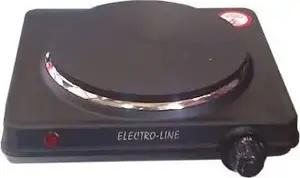 Plīts Electro-Line 101B brīvi stāvoša, melna, 1 degklājs