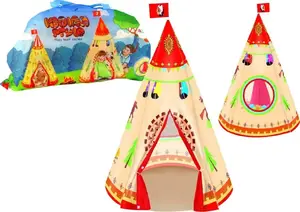 Детский вигвам LEANToys Namiot Tipi 160 x 105 см кремовый — для дома и сада