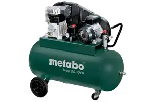 Eļļots gaisa kompresors Metabo Mega 350-100 W 2200 W 90 L (601538000)