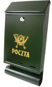 Pasta skapītis ar laikrakstu cauruli No name A-4T — sienas stiprināms, olīvu krāsa