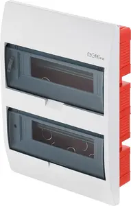 Flush-Mounted Modular Distribution Box ELEKTROPLAST 2 x 12 Modules IP40 303×406×103 mm