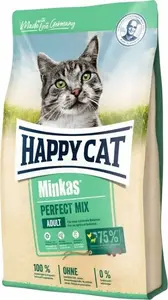 Влажный корм для кошек happy cat Minkas Perfect Mix — птица, рыба и ягненок, 500 г