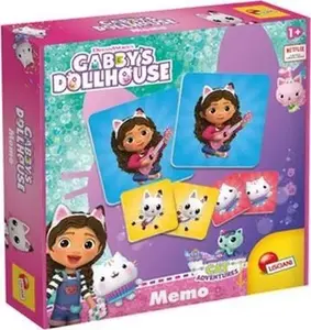 Настольная игра- память Lisciani Koci Domek Gabi — детская игра на запоминание