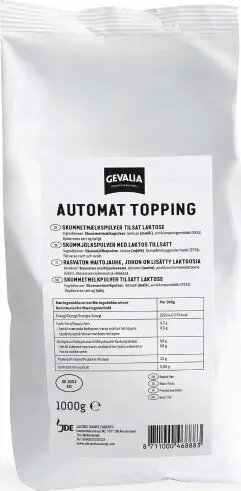Piena pulveris kafijas automātiem Gevalia 1