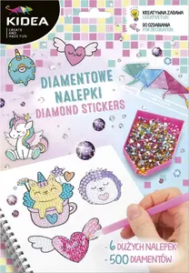 Derform MOZAIKA CEKIN SPRZYL NAKLEJ MAGICZNY SWIAT Derform craft sequin mosaic sticker set NDMSKA