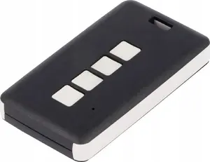 Ropam TX4-ari-B 4-channel wireless two-way pilot transmitter, black housing, CR2032 battery