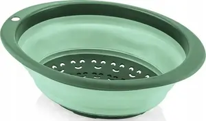 Collapsible Silicone Strainer Katex 3 L Round — Mint
