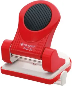 Hole Punch Kangaro Perfo 20 (KA30-04) — 30-sheet capacity, red