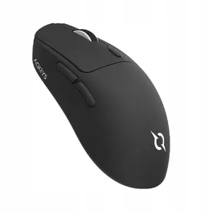 Мышь Aqirys NOVA Dual Mode — проводная, Bluetooth и беспроводная, чёрная