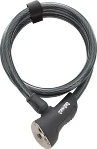 Велозамок тросовый ONGUARD Akita X-SERIES 8039 — 12 мм × 120 см, 5 ключей с кодом