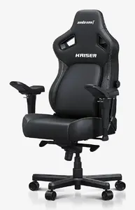 Anda Seat Kaiser 4 Gaming armchair Upholstered seat Black