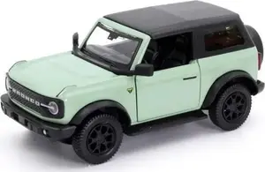 Daffi Model RMZ 5 Ford Bronco B. SoftT Green mēroga modelis 1:64 metāla