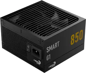 Блок питания AEROCOOL Smart G1 850 Вт 80 PLUS Gold, ATX 3.1, PCIe 5.1, черный