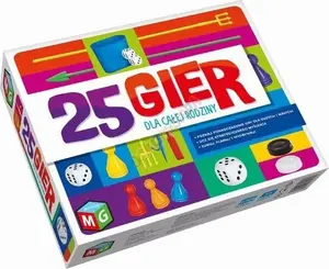 Board game set Multigra — 25 games collection, variety of classic tabletop games