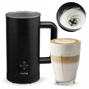 Piena putotājs Smeg HUS1062 melns 500W MilkBubble — rokas elektriskais