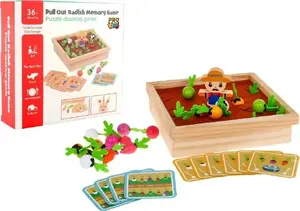 Деревянный игровой набор сад Pro Kids Memory — огород с овощами