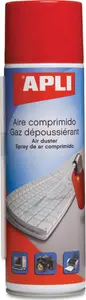 Compressed air duster Apli AP11307, 400 ml can for dust removal