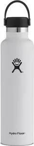 Hydro Flask Standard Mouth Ежедневное использование 710 ml Нержавеющая сталь Белый