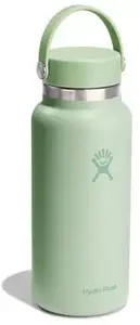 Izolēta ūdens pudele Hydro Flask HF-Butelka 32oz Wide Mouth ar Flex vāciņu, Aloe