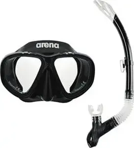 Набор для снорклинга ARENA PREMIUM SNORKELING SET JR — детская маска, трубка и ласты, размер для детей