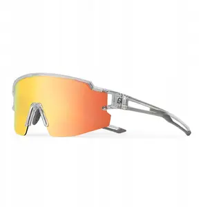 Children's cycling glasses Rockbros — polarized lenses with UV protection, gray