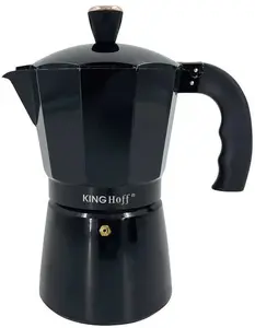 Кофеварка гейзерная KingHoff KH-1883 300 мл — подходит для индукции