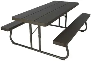 Piknika galds LIFETIME 183 cm modelis 60112 — saliekams galds 183 cm