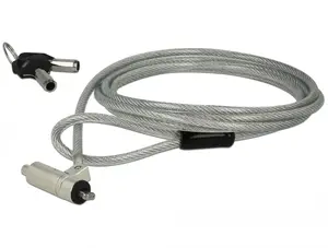 Navilock 20655 cable lock Silver 1.8 m
