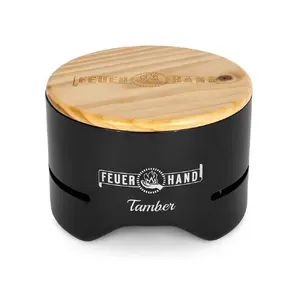 Feuerhand Tamber Grill Tabletop Charcoal (fuel) Black 0 W