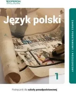 Учебник Operon J. polski LO 1 Podr. ZPR cz.1 w.2019 linia II — польский язык, 1 класс, часть 1 (издание 2019)