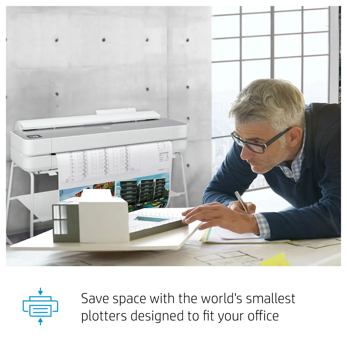 HP Designjet Studio Steel 24-in Принтер Photo 5