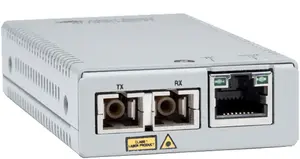Allied Telesis AT-MMC200/SC-960 network media converter 100 Mbit/s 1310 nm Multi-mode Grey