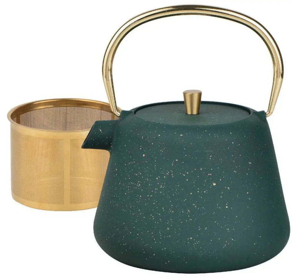 Cast Iron Teapot KingHoff KH-1933 1L Photo 1