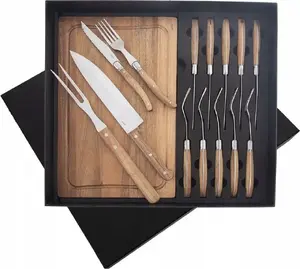 Cutlery set ORION Orion Sztućce do steków i burgerów stalowe 15 pcs — stainless steel steak and burger cutlery, 15-piece