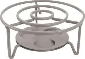 Fondue pot warmer ORION metal candle-powered for teapot or saucepan