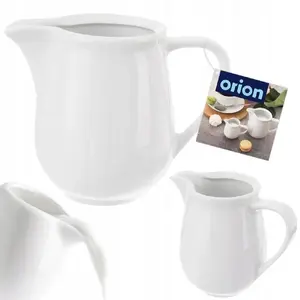 Porcelain milk jug ORION MONA 260 ml white