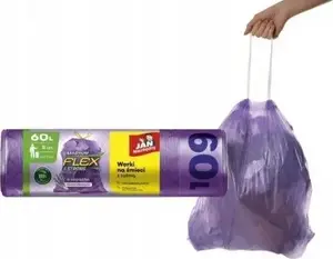 Trash Bags Sarantis 60 L 8 pcs — household waste bags, model SAR349510