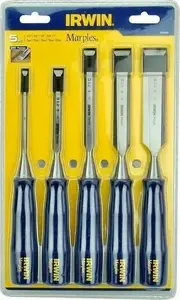 Wood Chisel Set Irwin BLUE-CHIP TM444S5 — 5 pcs (6, 10, 13, 19, 25 mm)