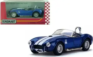 Die-cast model car Trifox Shelby Cobra 1965 1:36 scale, mixed colors