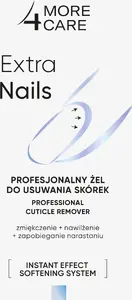 Professional cuticle removal gel MORE4CARE Extra Nails, 10 ml