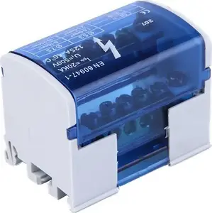 Distribution block ORNO OR-LZ-8201/7 2-row, 7 conductors for electrical connections