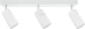 Wall lamp spectrum led MADARA MINI BAZA 3×GU10 rectangular white