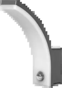 Outdoor wall light ORNO FRENIT LED 20W with motion sensor, 1800 lm, IP65, 4000K, dimming function, gray
