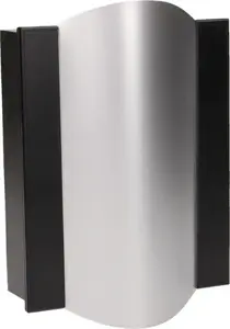Electromechanical Two-Tone Doorbell ORNO OR-DP-VD-144/B-G 230V, black-silver