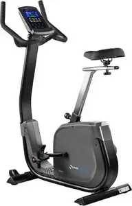 Stationary Exercise Bike HMS M1815 electromagnetic resistance, compact home fitness trainer