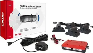 Parking sensor kit Amio TRUCK 4-sensor buzzer system black 19 mm sensors