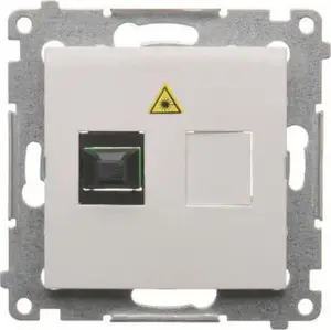 Fiber optic outlet single Kontakt-Simon DGS1.01/11 — single-port optical fiber socket